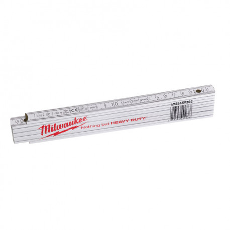Milwaukee drevený skladací meter 2m