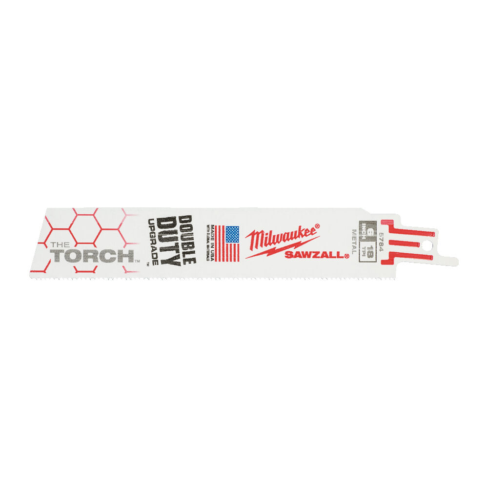 Milwaukee pílové listy na kov TORCH 150mm x 18 TPI (5ks)