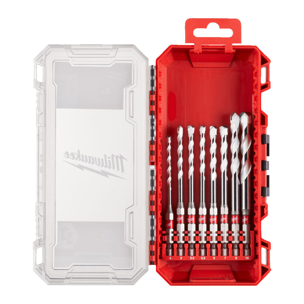 Milwaukee súprava univerzálnych vrtákov 1/4" HEX (8ks)