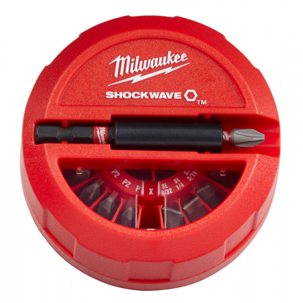 Milwaukee súprava bitov Shockwave (15ks)